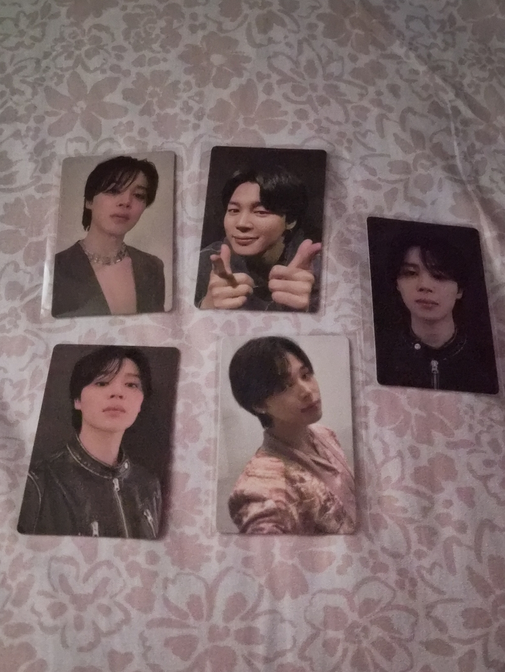 BTS Jimin FACE Solo Album Official Photocard Full Complete Set (5 Cards)